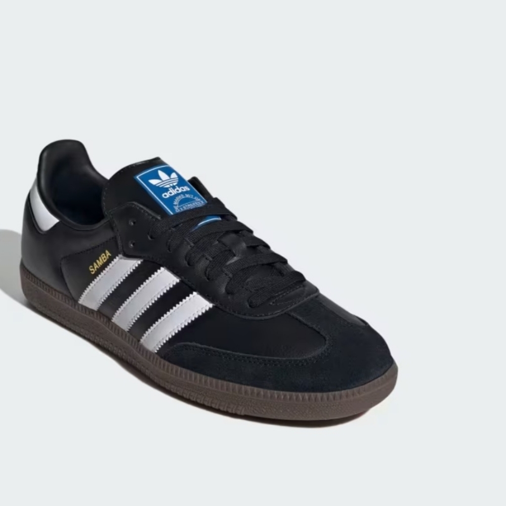 Adidas Black Samba Size 9.5
